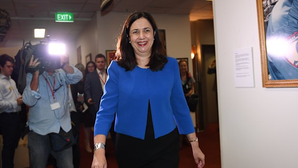 Premier Annastacia Palaszczuk has written to the Prime Minister to veto the NAIF loan for Adani's rail line.