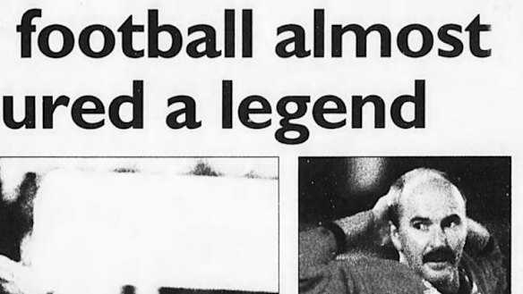 How Caroline Wilson's story on Ken Hunter came up in print