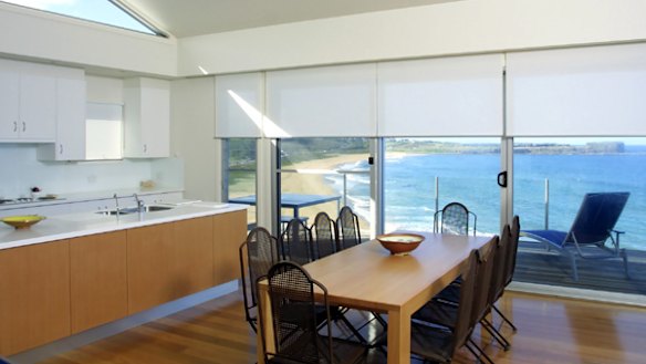 Agony and ecstasy ... breathtaking Bombo Beach views.