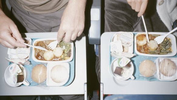 Plastic cutlery and cups are also largely to blame when your food and drinks don't taste as good while you're flying.