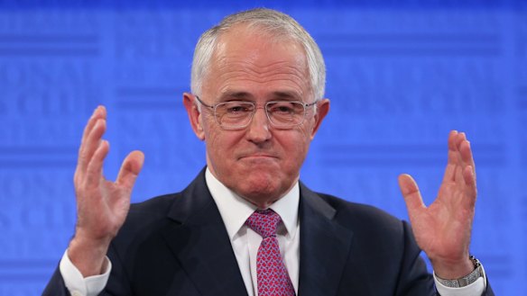 Prime Minister Malcolm Turnbull in Canberra on Thursday.