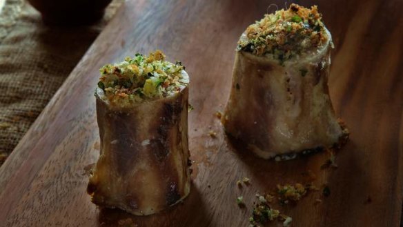 Wobbly, melting and unctuous: Bone marrow.