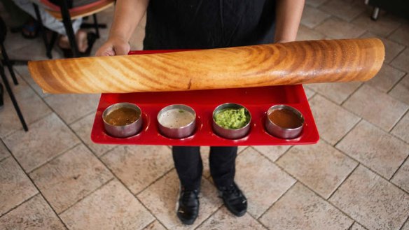 Upsize to a 70 centimetre dosa.