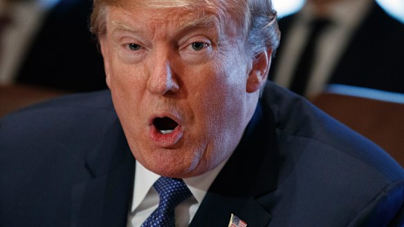 US President Donald Trump