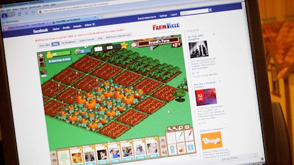 Farmville ... where you buy a little piece of make believe.