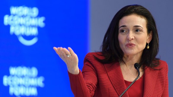Facebook COO Sheryl Sandberg says Mark Zuckerberg is the right person to lead the company. 