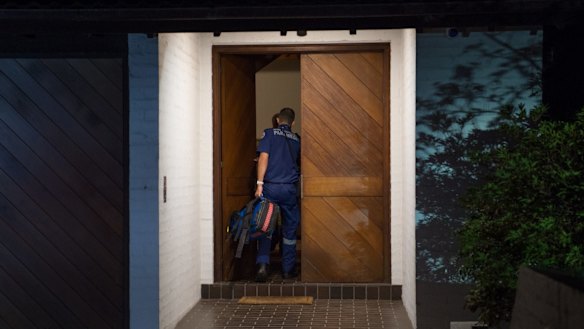 Paramedics arrive at a Bellevue Hill home to treat a 82-year-old diabetic male with a history of stroke.