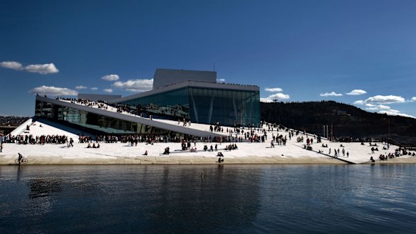 Oslo Opera House.