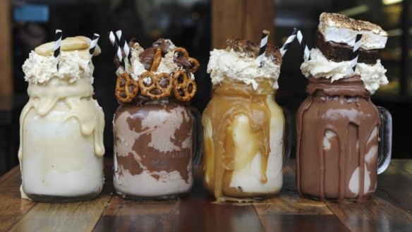 The original Canberra freakshakes from Patissez.