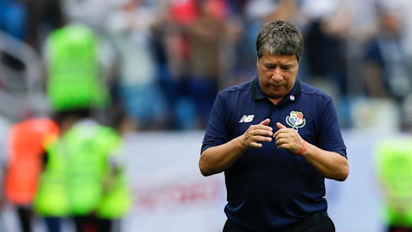 Panama head coach Hernan Dario Gomez.