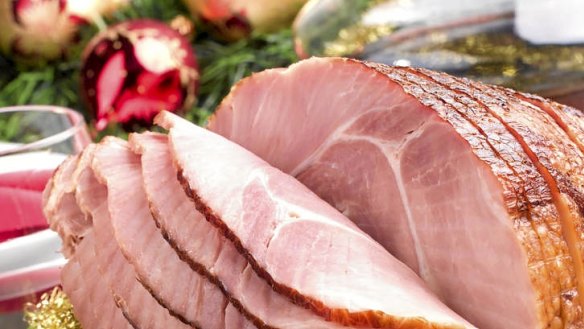 This time of year, it's all about the Christmas ham.