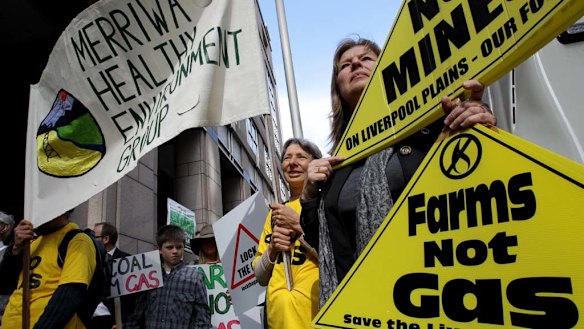 Mining will create wastelands: protesters