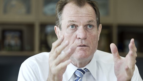 Tax commissioner Chris Jordan said private companies were just "thrown in" under disclosure laws targeting large companies' earnings.