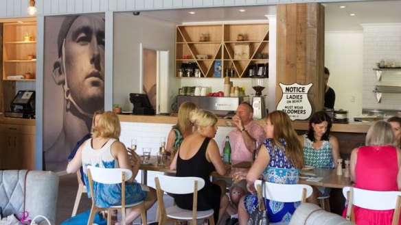 Eat and greet: Surf Life Saving’s Clubhouse cafe and bar, Rosebery.