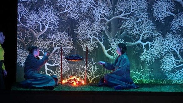 Colourful: <i>When the Mountain Changed Its Clothing</i> is bizarre but curiously superficial.