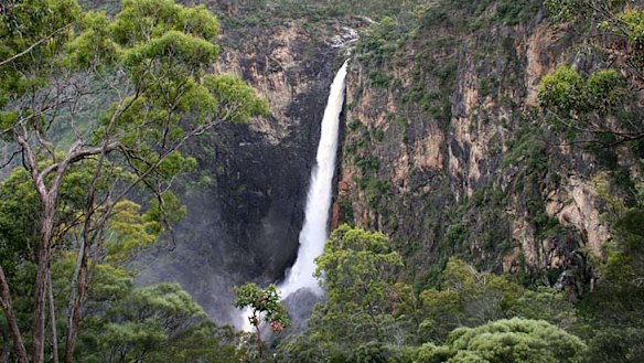 Inspiration ... the Dangars Falls in full flow.