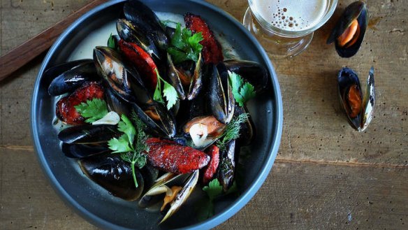 Flavour-boost: Cook your seafood in your favourite ale.