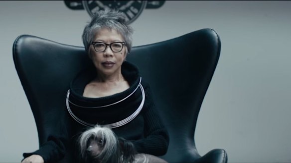 Lee Lin Chin in the Australia Day lamb ad.