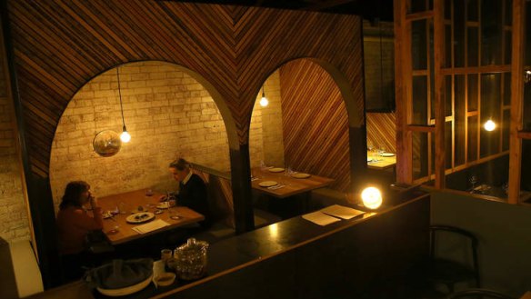 Millennial mecca: Inside Host restaurant in Brunswick.