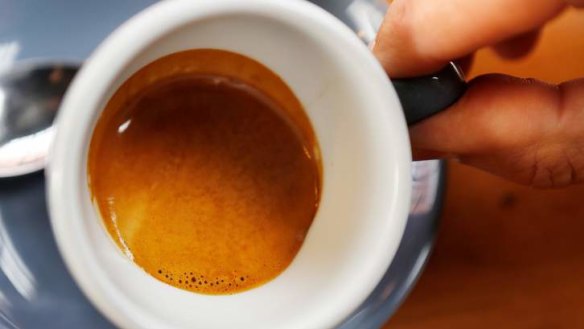 Good crema is an even layer of fine bubbles that is 'elastic'.