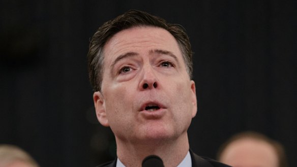 Former FBI Director James Comey.