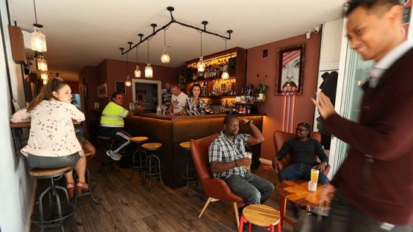 Come-one-come-all: Titus Jones is a cosy neighbourhood bar.