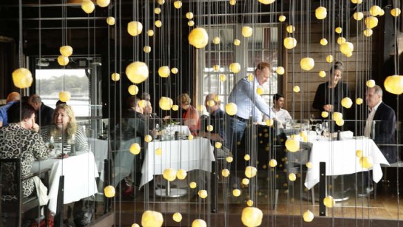 Anniversary: Flying Fish is still one of Sydney's glitziest restaurants.