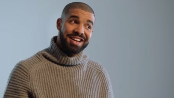 Drake in a T-Mobile Super Bowl ad.