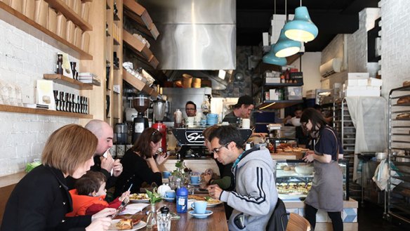 Studded with surprises: Cobb Lane bakery and cafe in Yarraville.