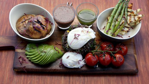 Healthy hangover cure: The Detox Board breakfast.