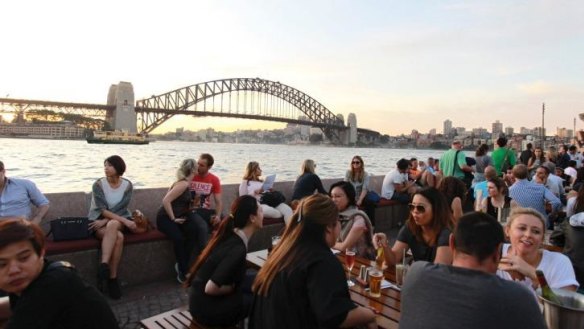 Sought-after space: Sydney's Opera Bar.