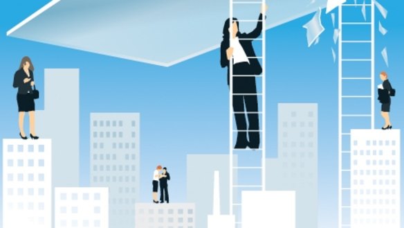 Women are still under-represented on boards. Illustration: Jamie Brown.