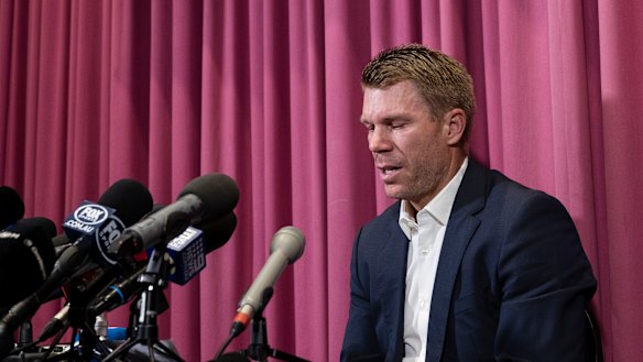 David Warner accepts Cricket Australia's ban