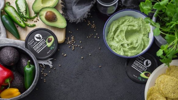 Party time ... Black Swan guacamole dip.