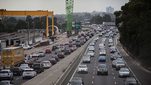 Tolls will be reintroduced on Sydney's M4 motorway.