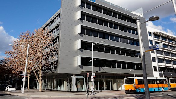The ActewAGL building in Civic. 