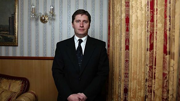 Nikolay Stanislavovich Nozdrev, chargé d'affaires at the Russian Embassy in Canberra.