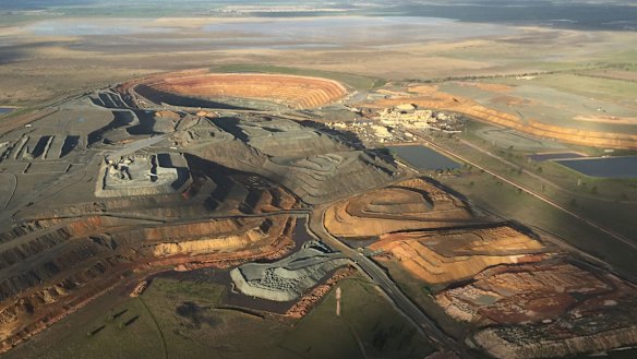 Evolution Mining's Cowal gold mine in NSW.