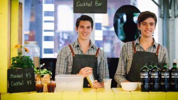 Friday night drinks: The pop-up vermouth bar at QV.