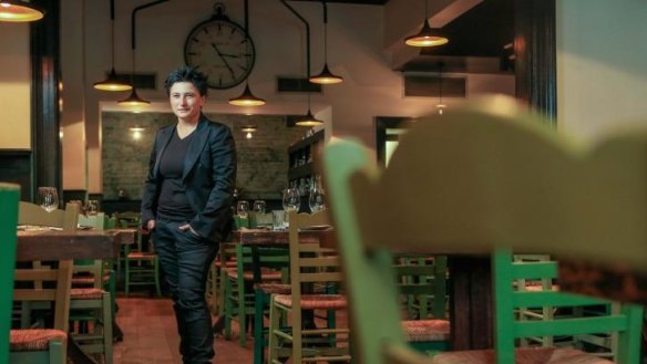 Epocha owner Angie Giannakodakis says staff at her Carlton restaurant aim to take the anxiety away from diners.