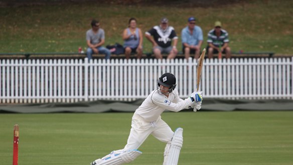 Nervous start: former Test skipper Michael Clarke turns out for Western Suburbs at Pratten Park.