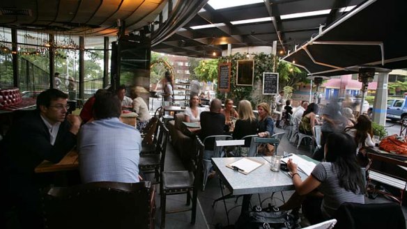 Keystone, which owns Gazebo Wine Garden (above) and a host of other Sydney venues, is rumoured to be the new owner of Neild Avenue.