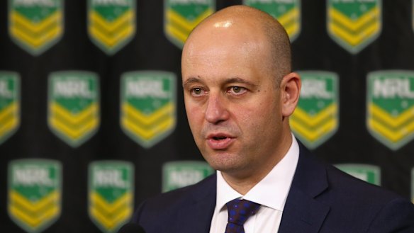NRL CEO Todd Greenberg.