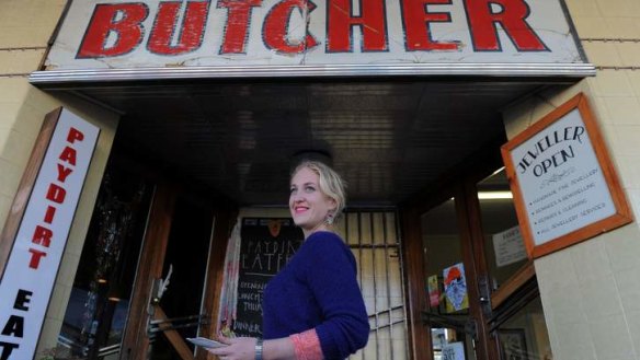 Rose Ricketson, co-owner of Paydirt Eatery in Braidwood.