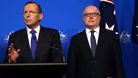 "As recently as Monday night, Senator Brandis had defended his legislation on television".