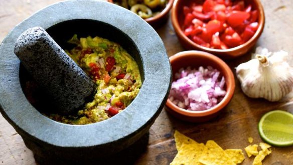 It doesn't come fresher: DIY guacamole.