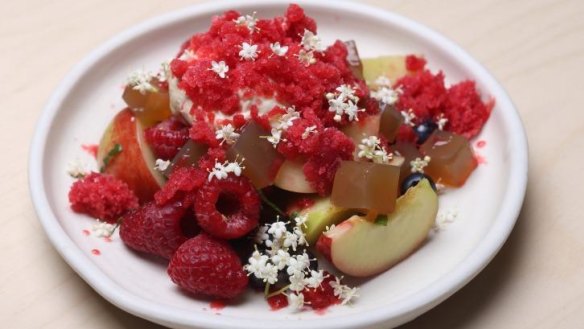 Fruit salad by Sean McConnell of Monster restaurant.