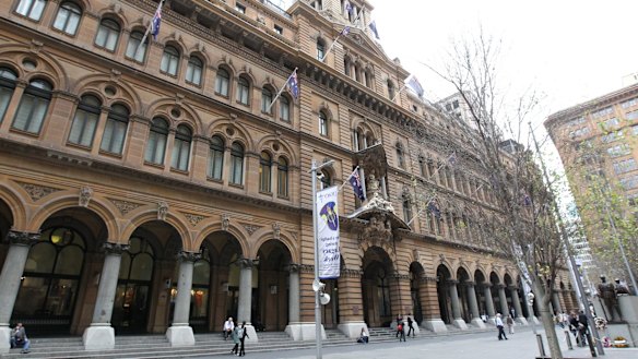 The Sydney GPO in Martin Place.