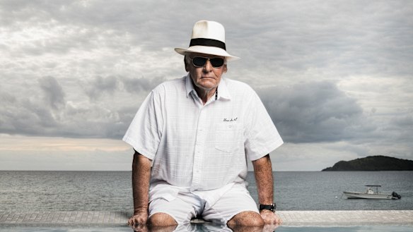 Lang Walker at Kokomo resort in Fiji.