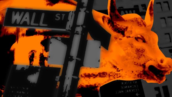 The Dow stampeded past 21,000 points overnight.